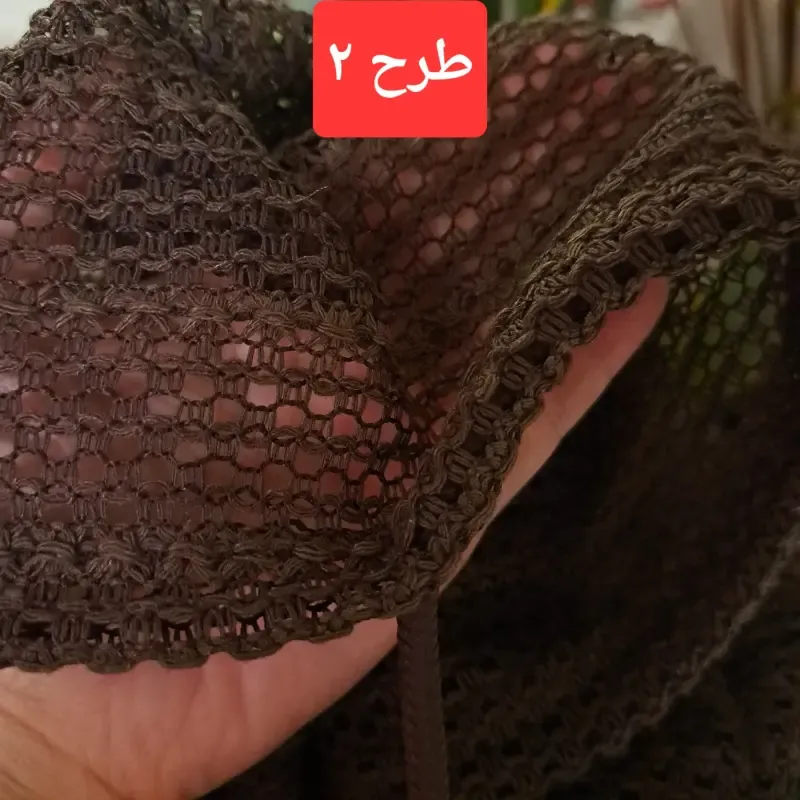 رینگ اسکارف بافت پاییزی بند هودی دار ابعاد 50 در 80 سانتی متر