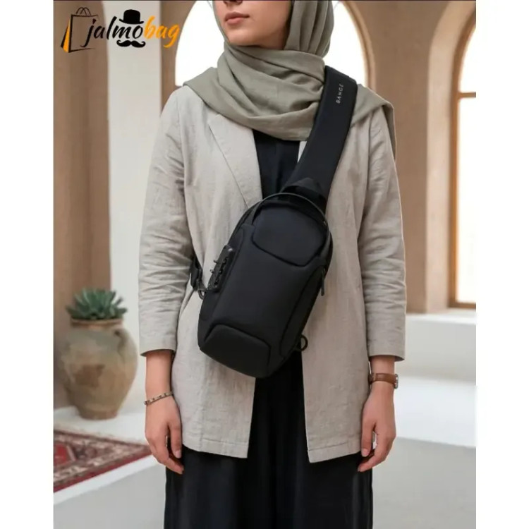 بادی بگ مردانه بنج جنس ریپس خارجی ضد آب رمزدار مدل ساده