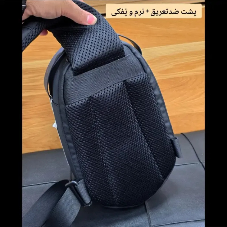 بادی بگ هاردکیس بنج ضد آب پارچه اسکین وارداتی پورت تایپ C و USB دسته عینک دار