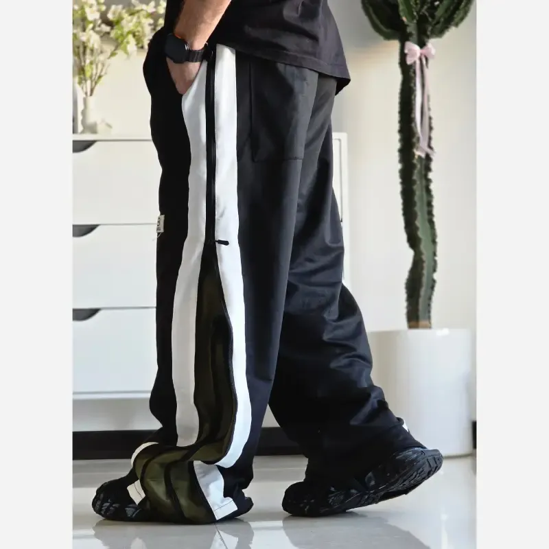 شلوار اسلش فول بگ بغل زیپ بالنسیاگا جنس گلکسی سایز XL XXL XXXL