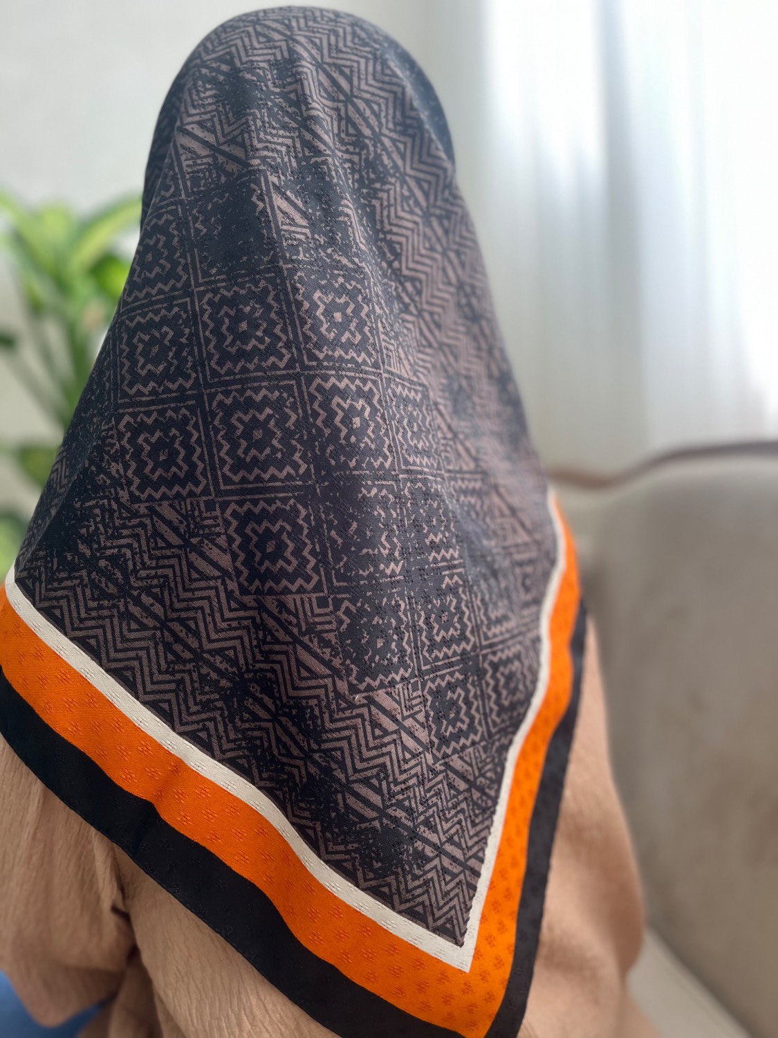 روسری نخی پاییزه قواره 100 | دارای رنگبندی
