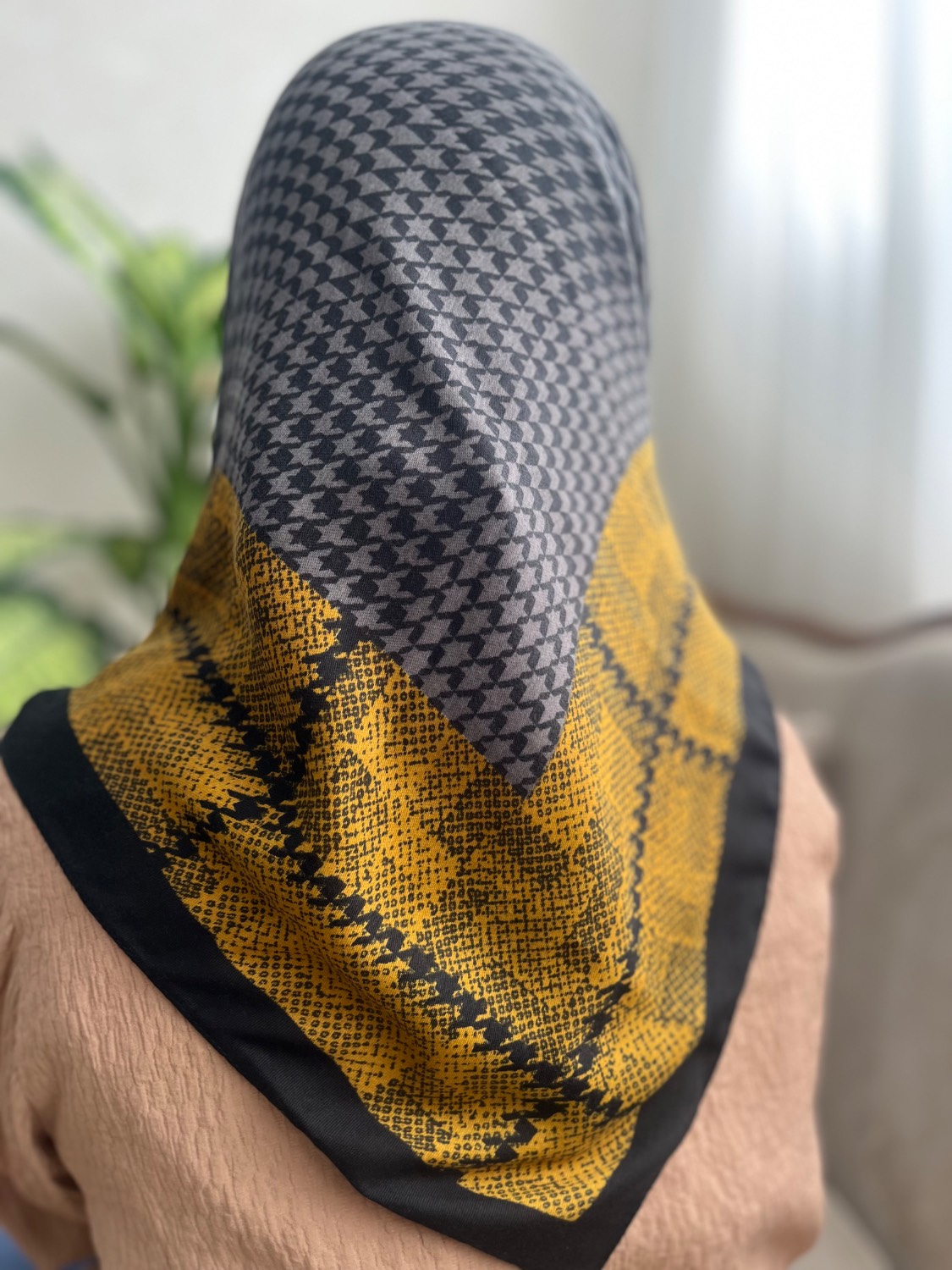 روسری نخی قواره 100 طرح پیچازی