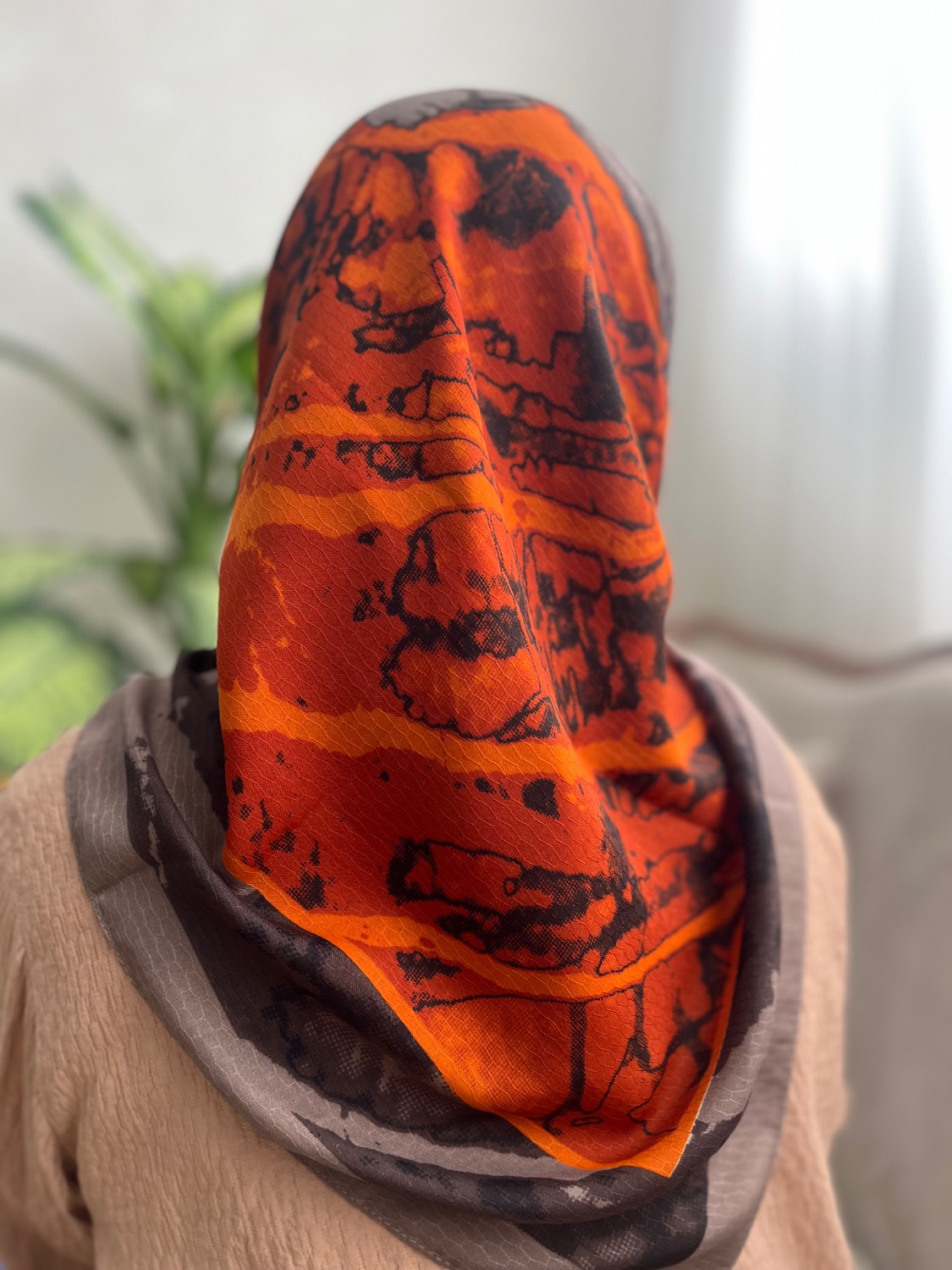 روسری گارزا قواره 90 | سبک و راحت